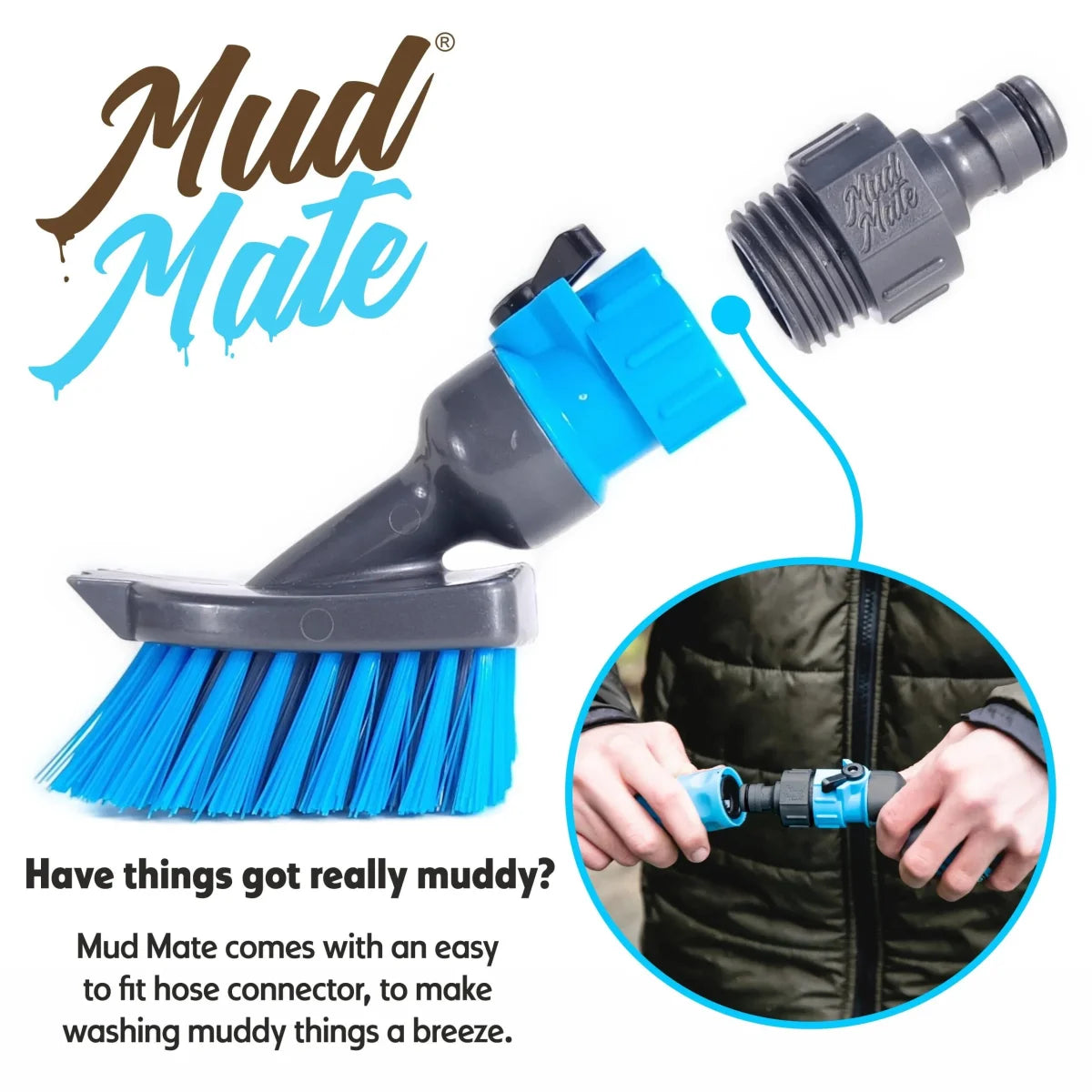 Mud Mate Boot and Shoe Cleaning Brush