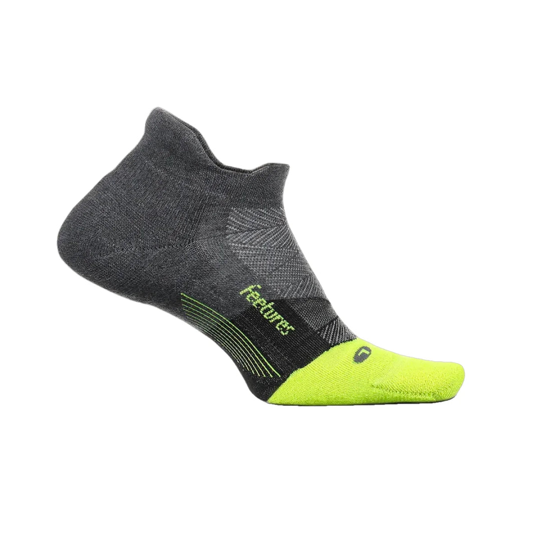 Unisex Feetures Elite Light Cushion No Show Tab Socks