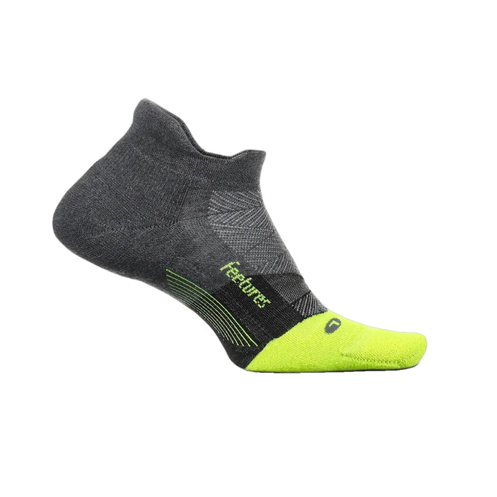 Unisex Feetures Elite Light Cushion No Show Tab Socks