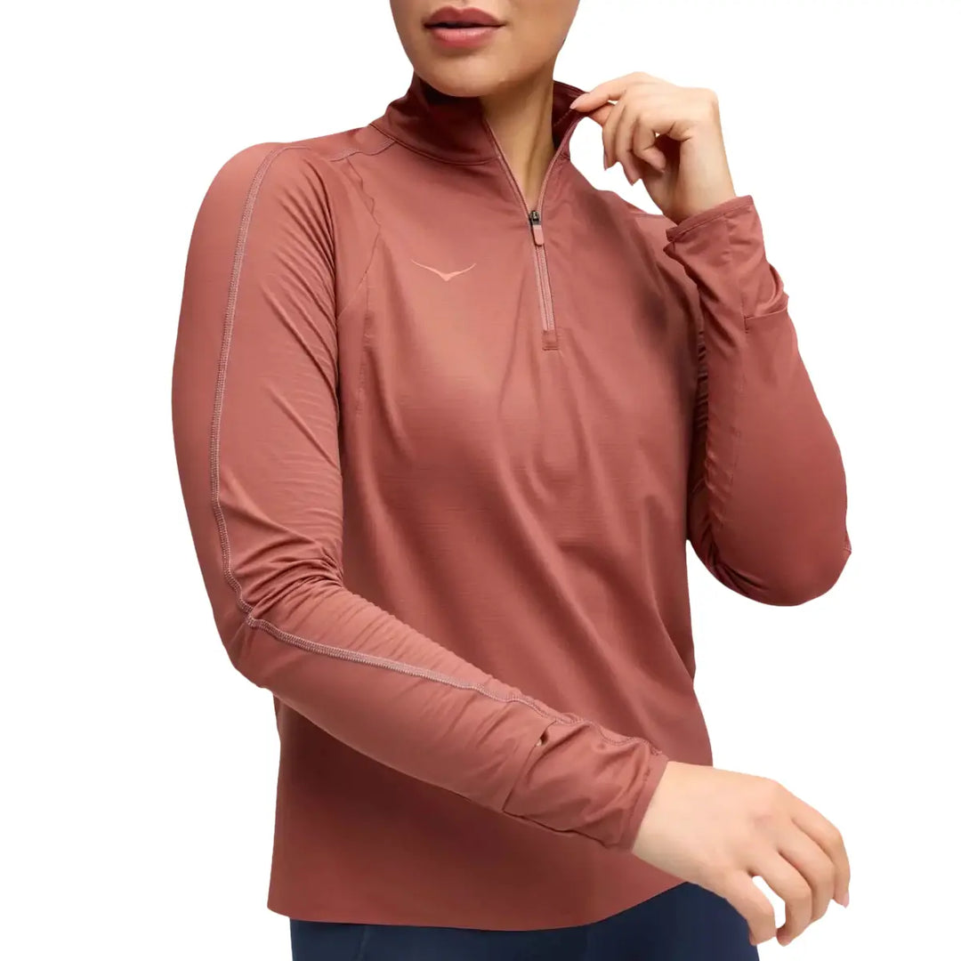 Women's Hoka Glidetech Quarter Zip