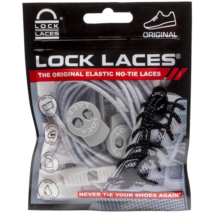 Lock Laces Original Elastic No-Tie Shoelaces