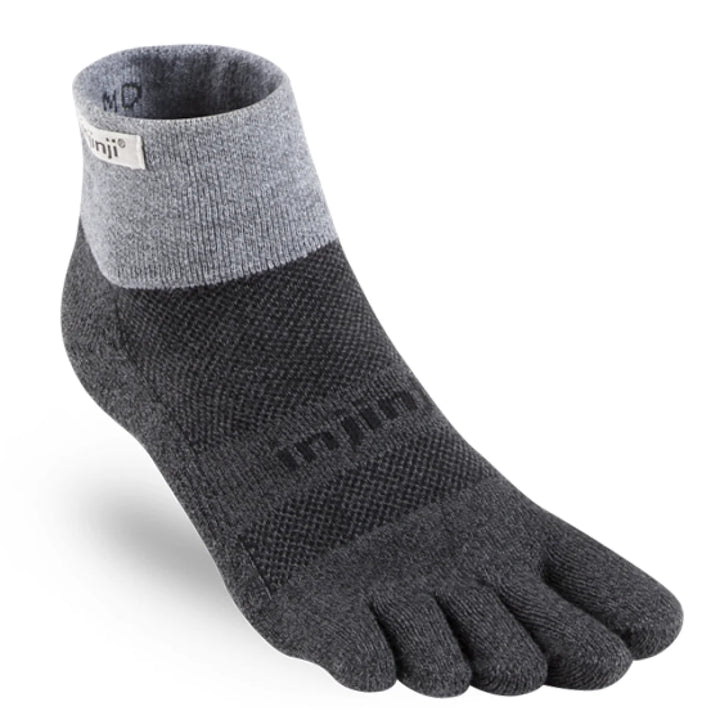 Unisex Injinji Trail Midweight Mini Crew Toe Socks