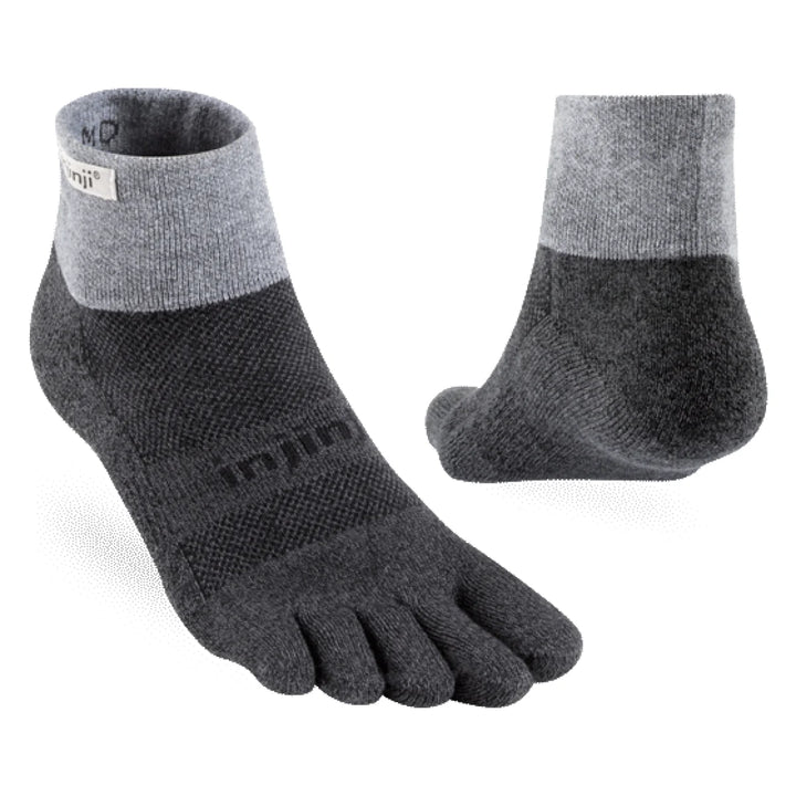Unisex Injinji Trail Midweight Mini Crew Toe Socks