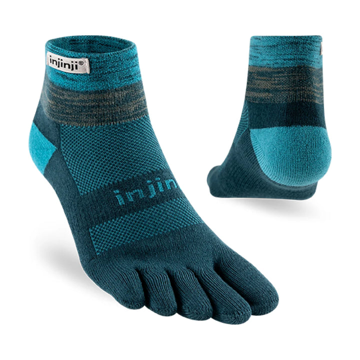 Unisex Injinji Trail Midweight Mini Crew Toe Socks