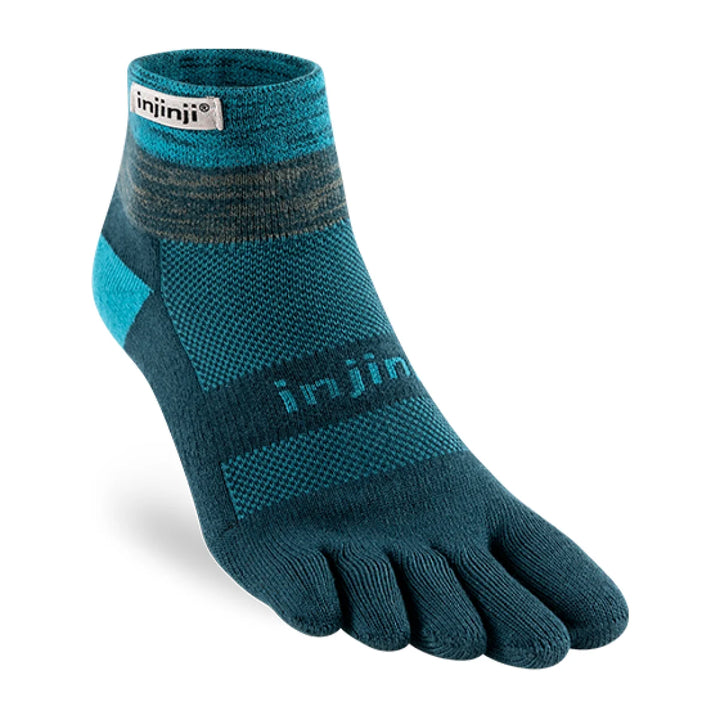 Unisex Injinji Trail Midweight Mini Crew Toe Socks