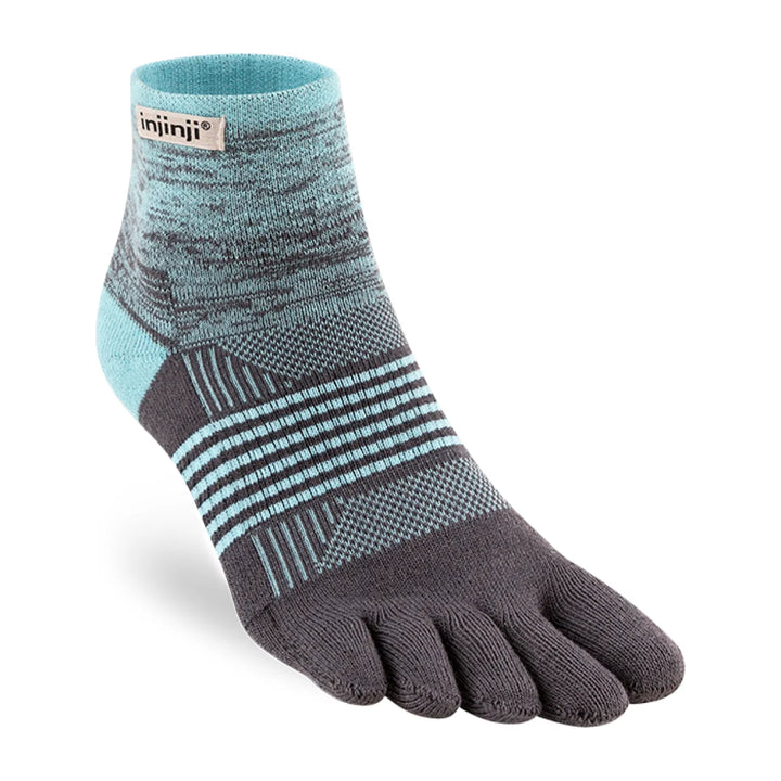Women's Injinji Trail Midweight Mini Crew Toe Socks