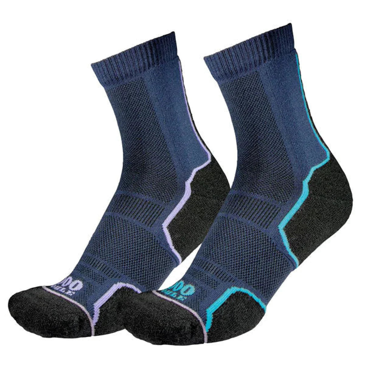 Women's 1000 Mile Trail Repreve Single Layer Sock Twin Pack