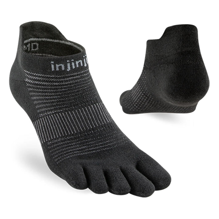 Unisex Injinji Run Lightweight No-Show Toe Socks