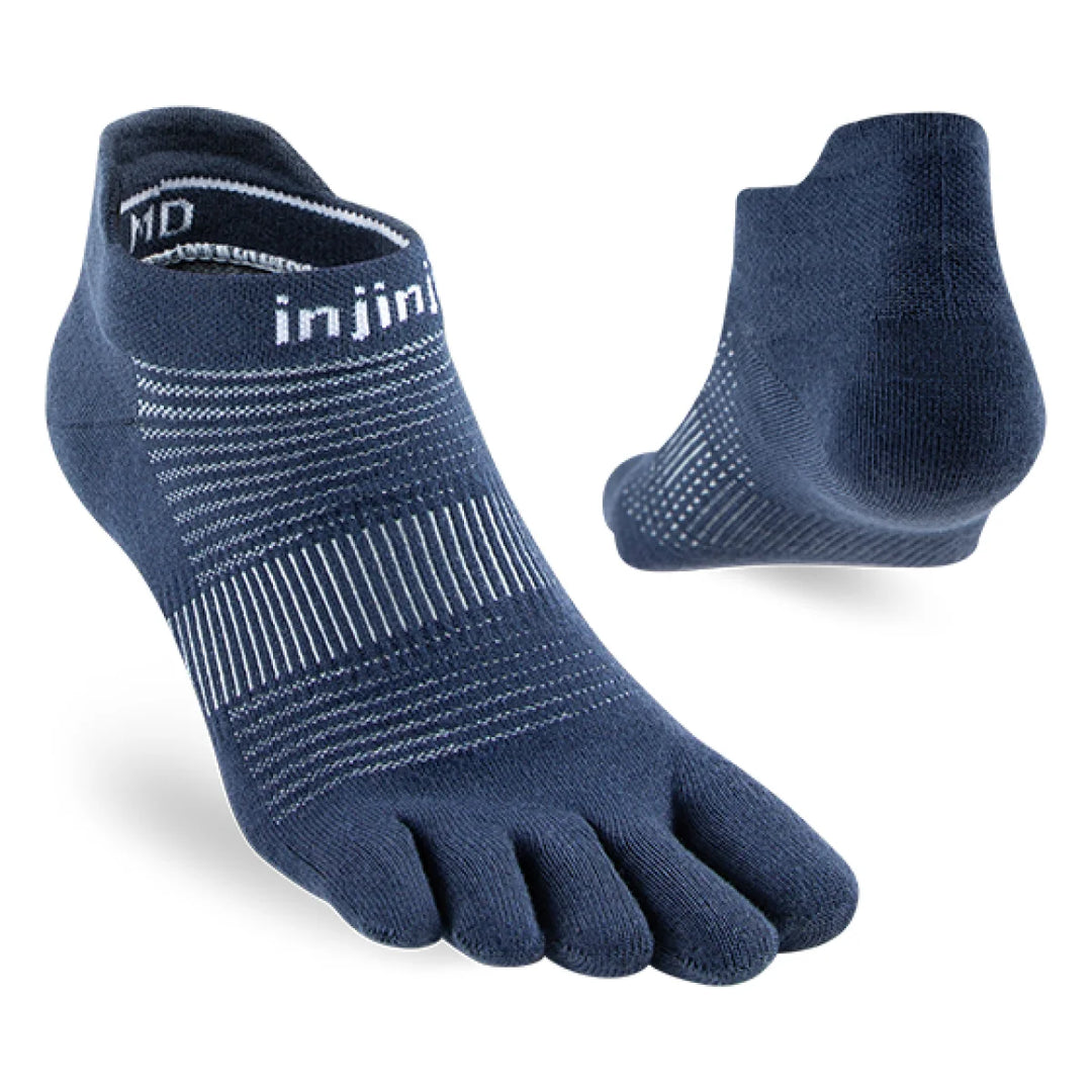 Unisex Injinji Run Lightweight No-Show Toe Socks