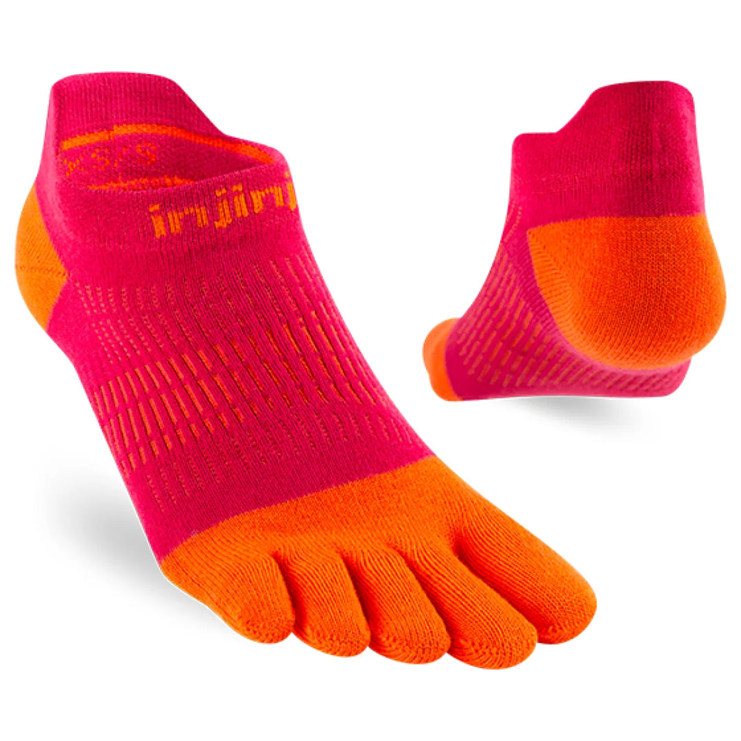 Women's Injinji Run Lightweight No-Show Toe Socks