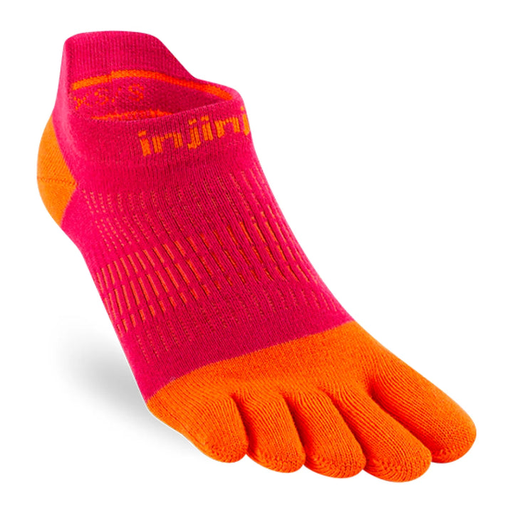 Women's Injinji Run Lightweight No-Show Toe Socks