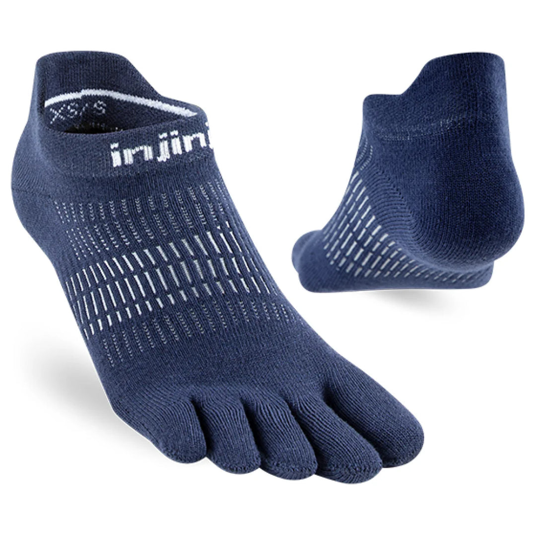 Women's Injinji Run Lightweight No-Show Toe Socks