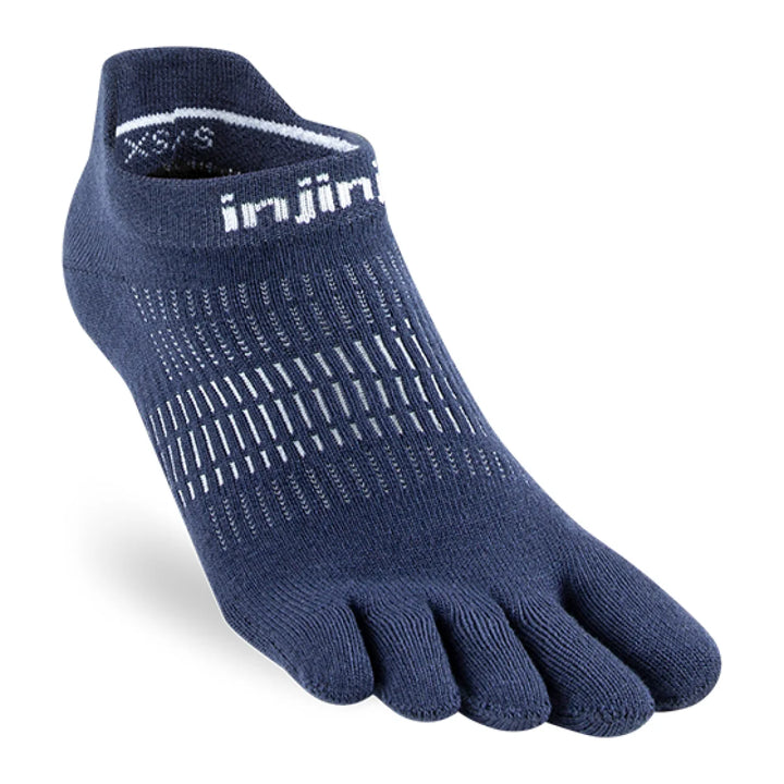 Women's Injinji Run Lightweight No-Show Toe Socks