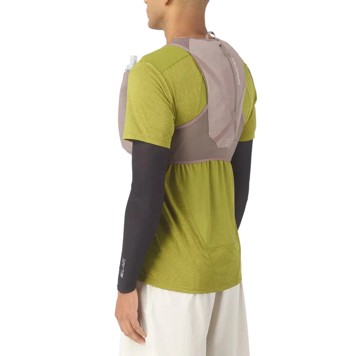 Unisex Salomon GRVL Skin 4L Hydration Vest with 2x500ML Flasks