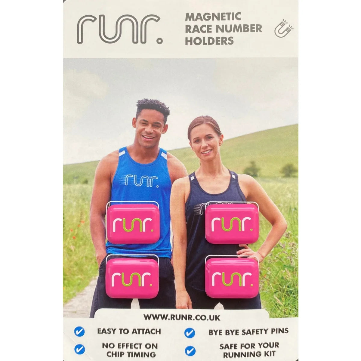 Runr Race Number Magnets