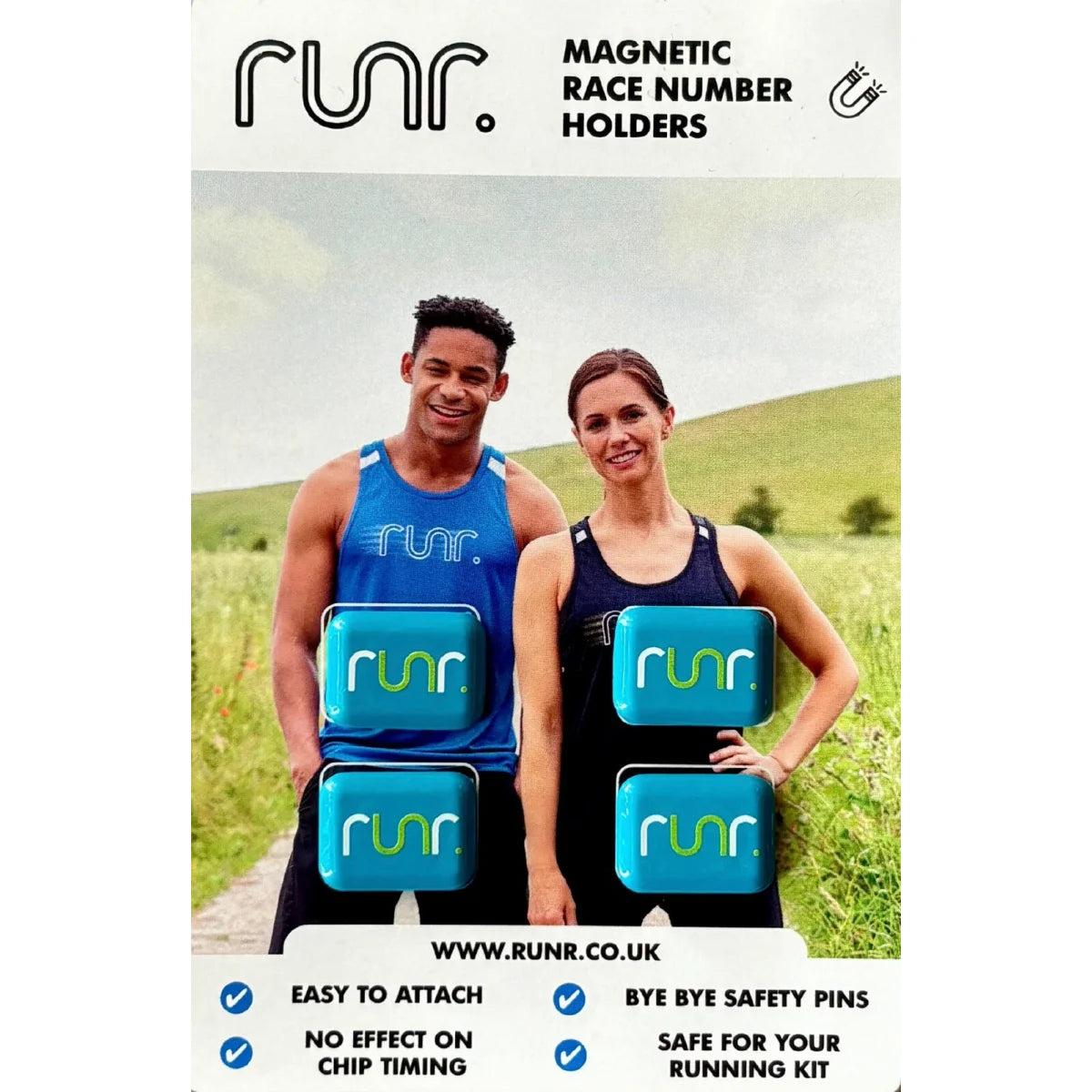 Runr Race Number Magnets