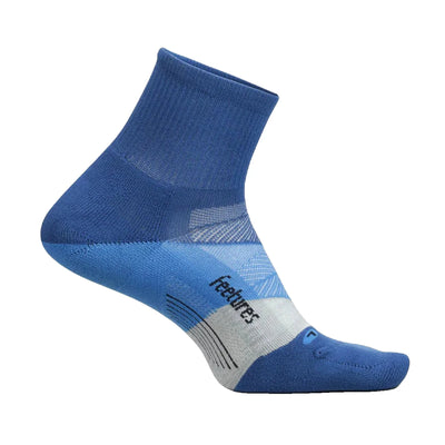 Unisex Feetures Elite Light Cushion Quarter Socks