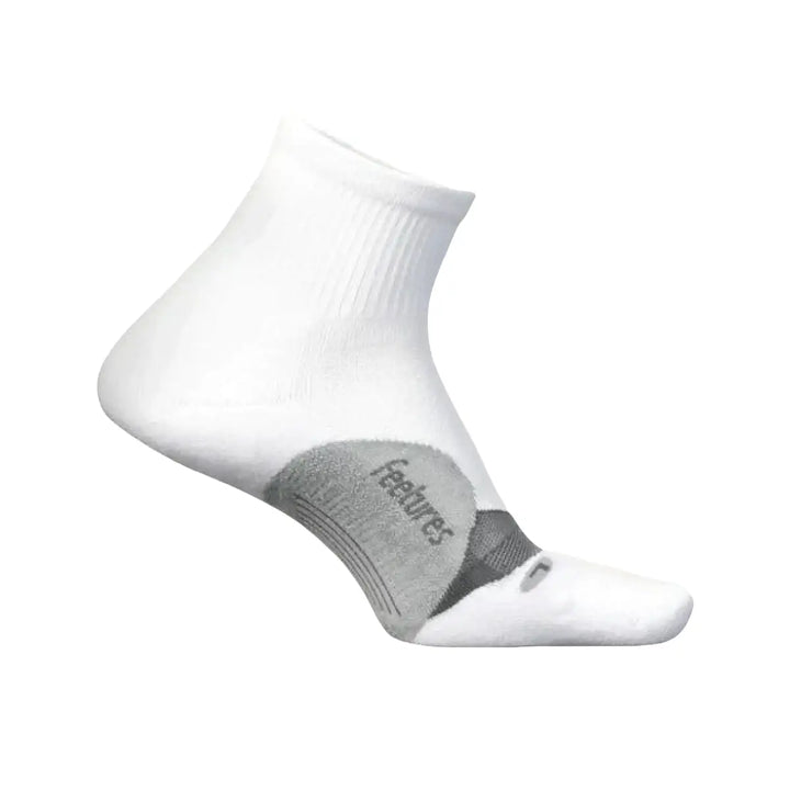 Unisex Feetures Elite Light Cushion Quarter Socks