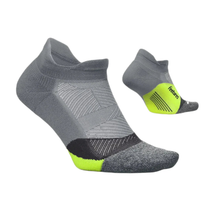 Unisex  Feetures Elite Light Cushion No Show Tab Socks