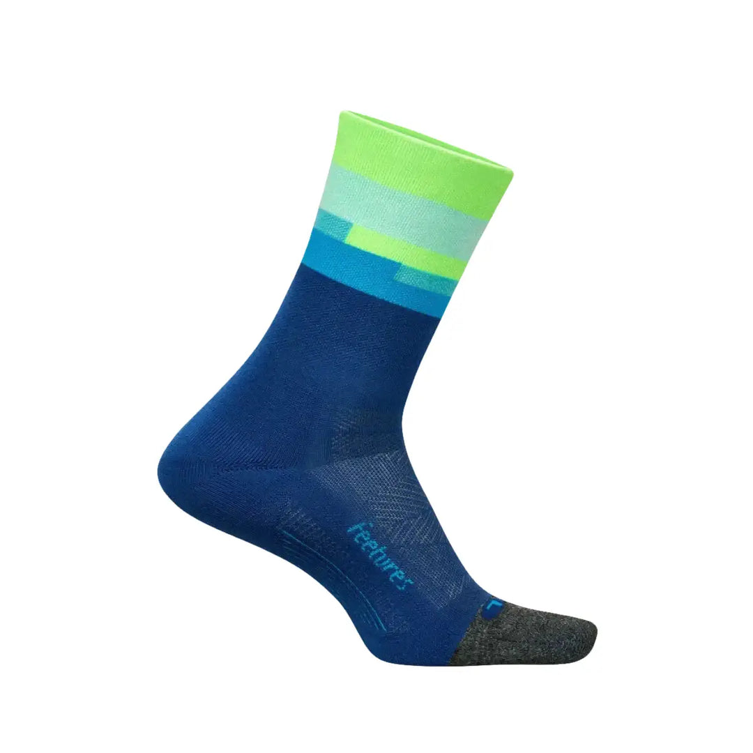 Unisex Feetures Elite Light Cushion Mini Crew Socks