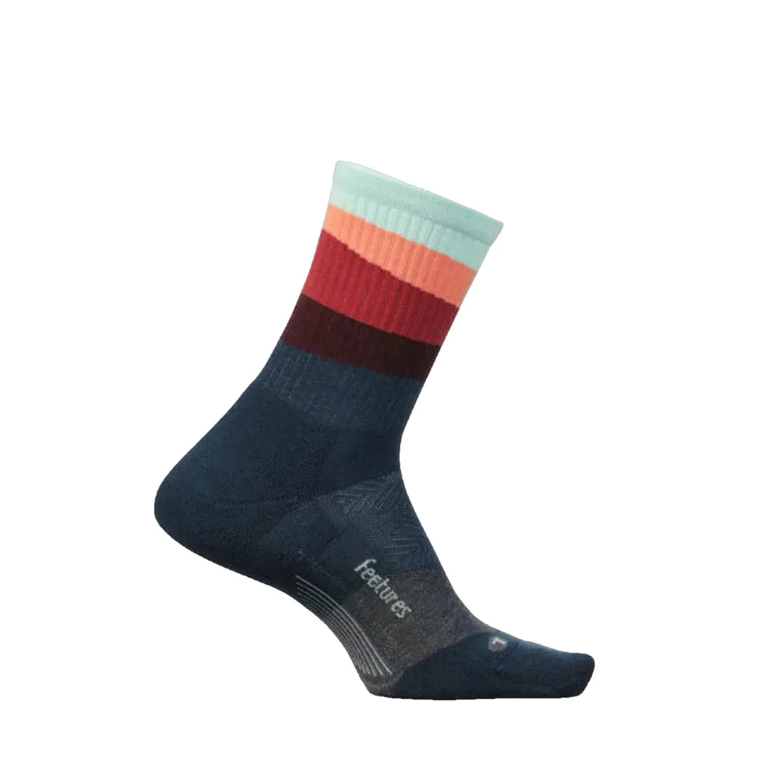 Unisex Feetures Trail Max Cushion Mini Crew Socks