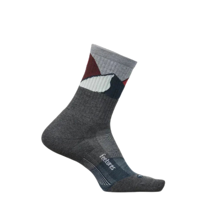 Unisex Feetures Trail Max Cushion Mini Crew Socks