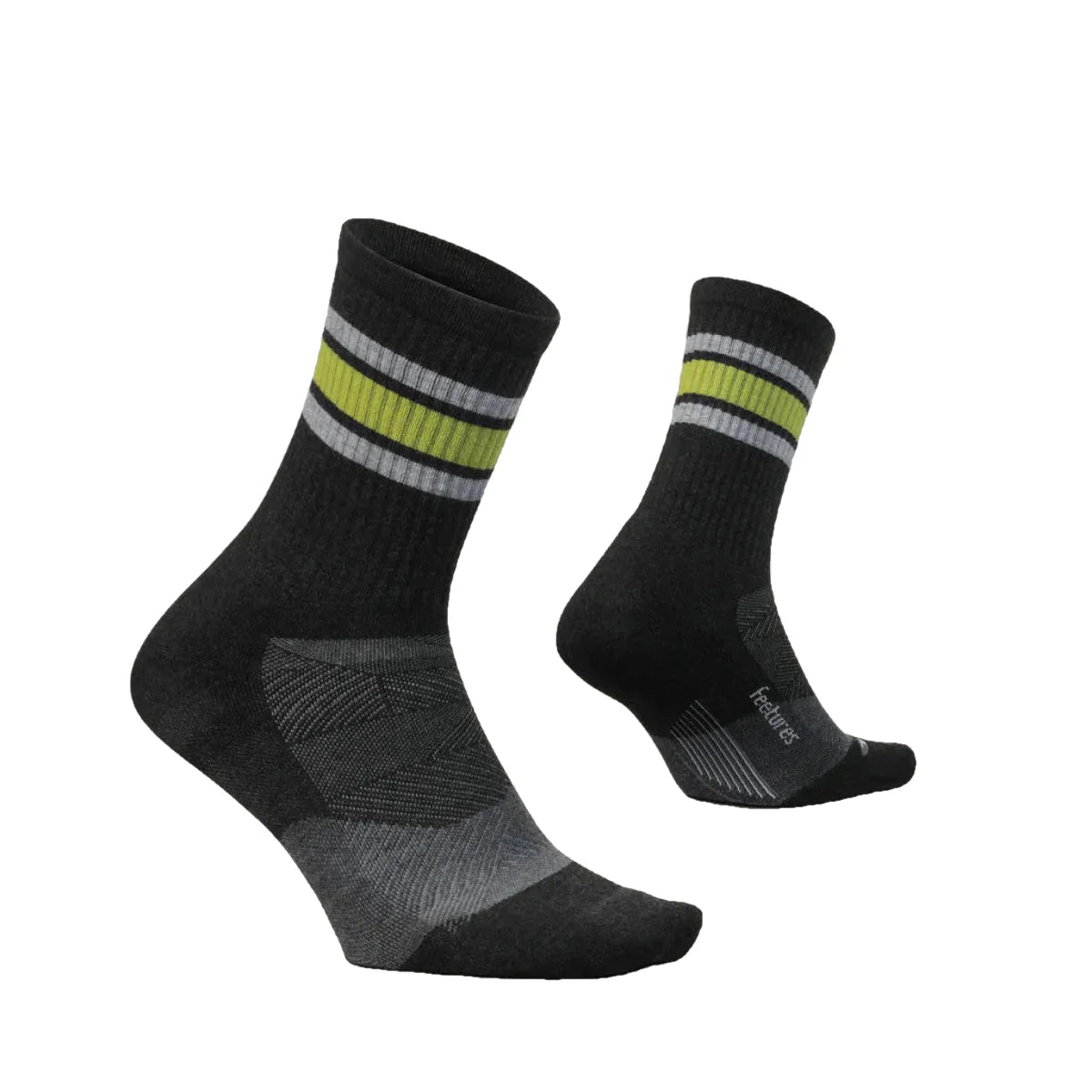 Unisex Feetures Trail Max Cushion Mini Crew Socks