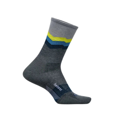 Unisex Feetures Merino 10 Max Cushion Mini Crew Socks