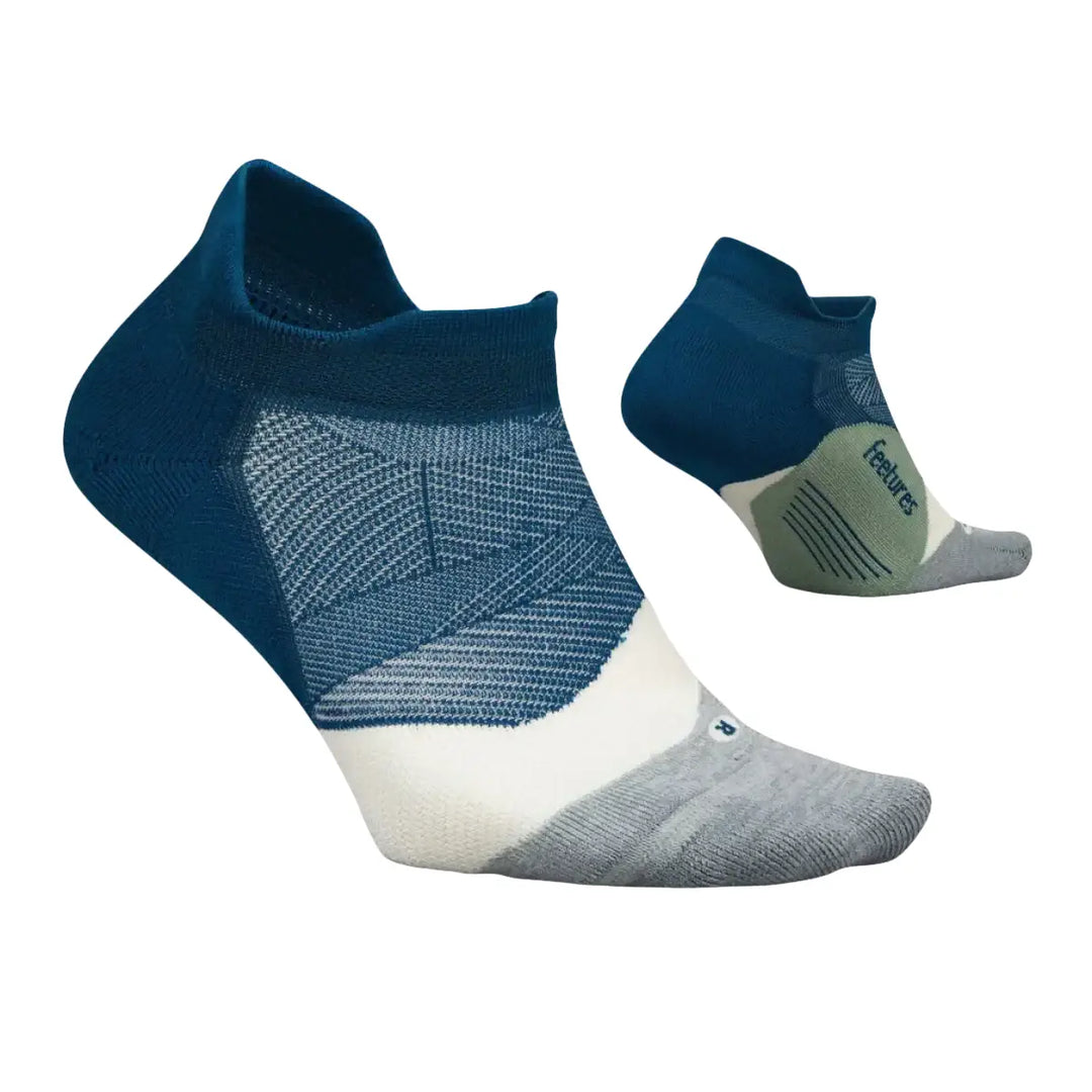 Unisex  Feetures Elite Light Cushion No Show Tab Socks