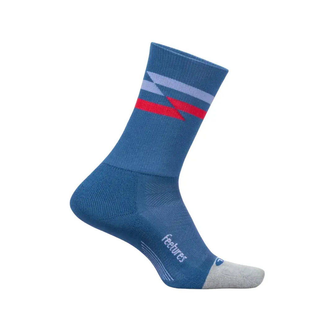 Unisex Feetures Elite Light Cushion Mini Crew Socks