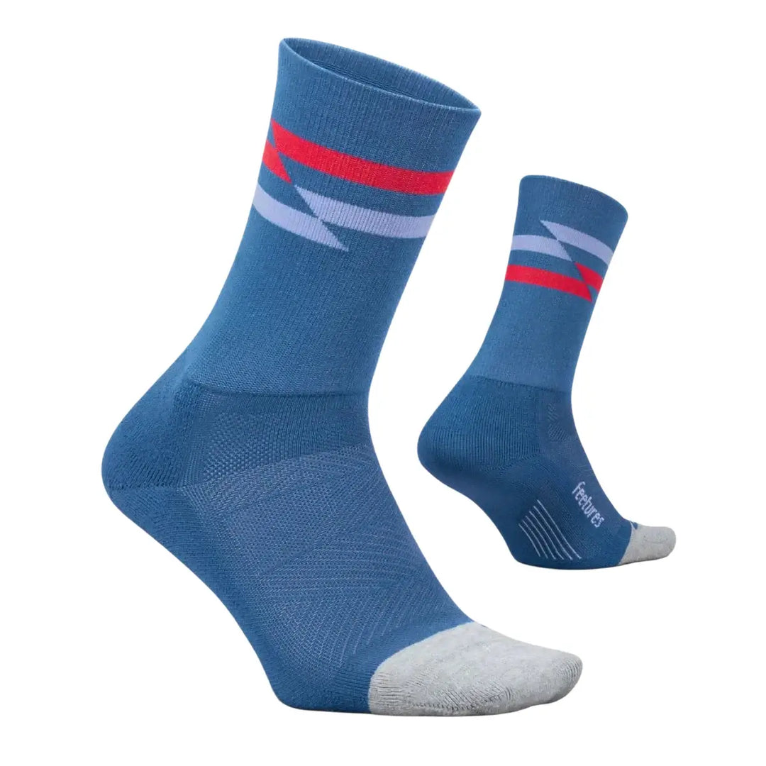Unisex Feetures Elite Light Cushion Mini Crew Socks