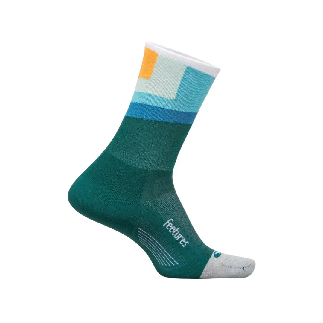 Unisex Feetures Elite Light Cushion Mini Crew Socks