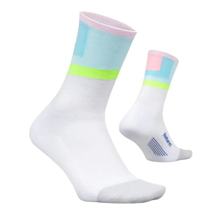 Unisex Feetures Elite Light Cushion Mini Crew Socks
