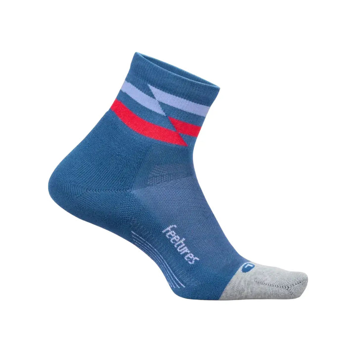 Unisex Feetures Elite Light Cushion Quarter Socks