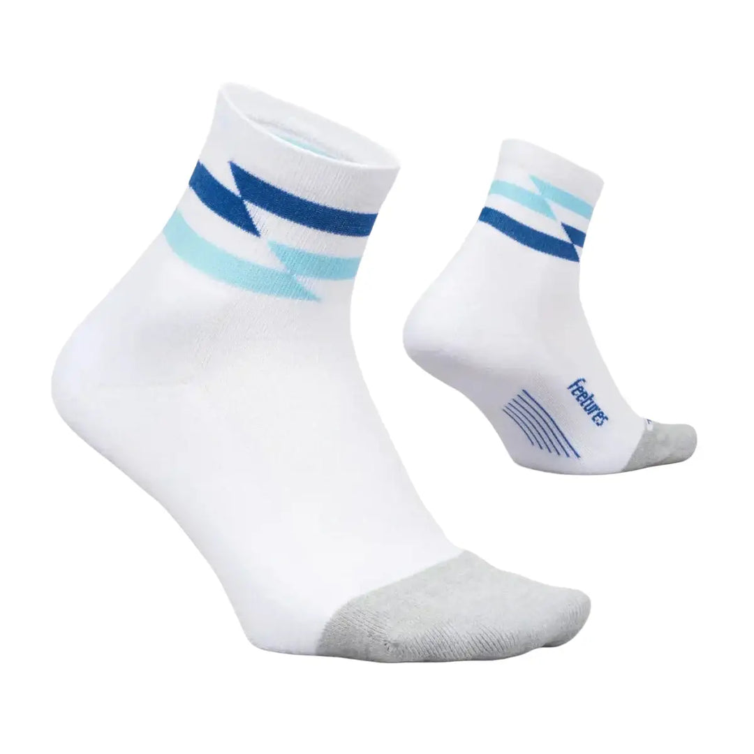 Unisex Feetures Elite Light Cushion Quarter Socks