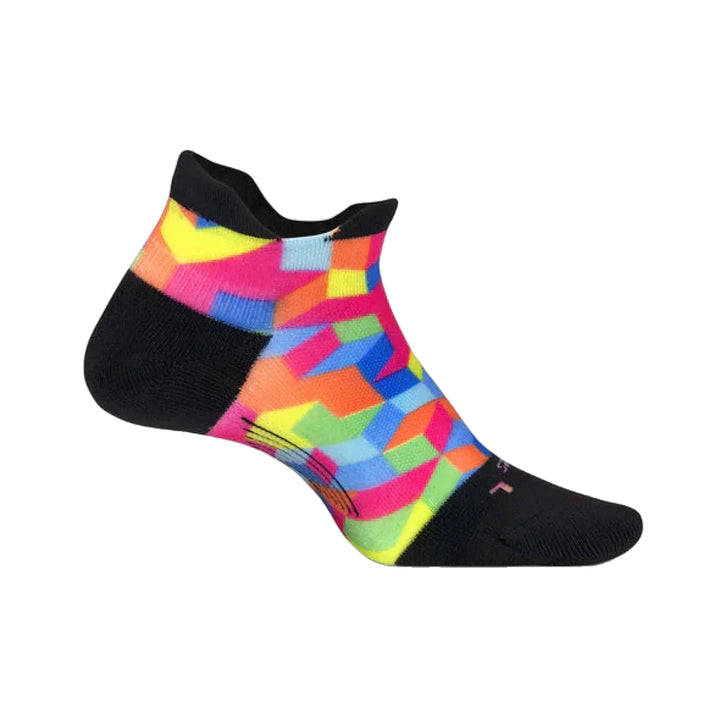 Unisex Feetures Elite Light Cushion No Show Tab Socks