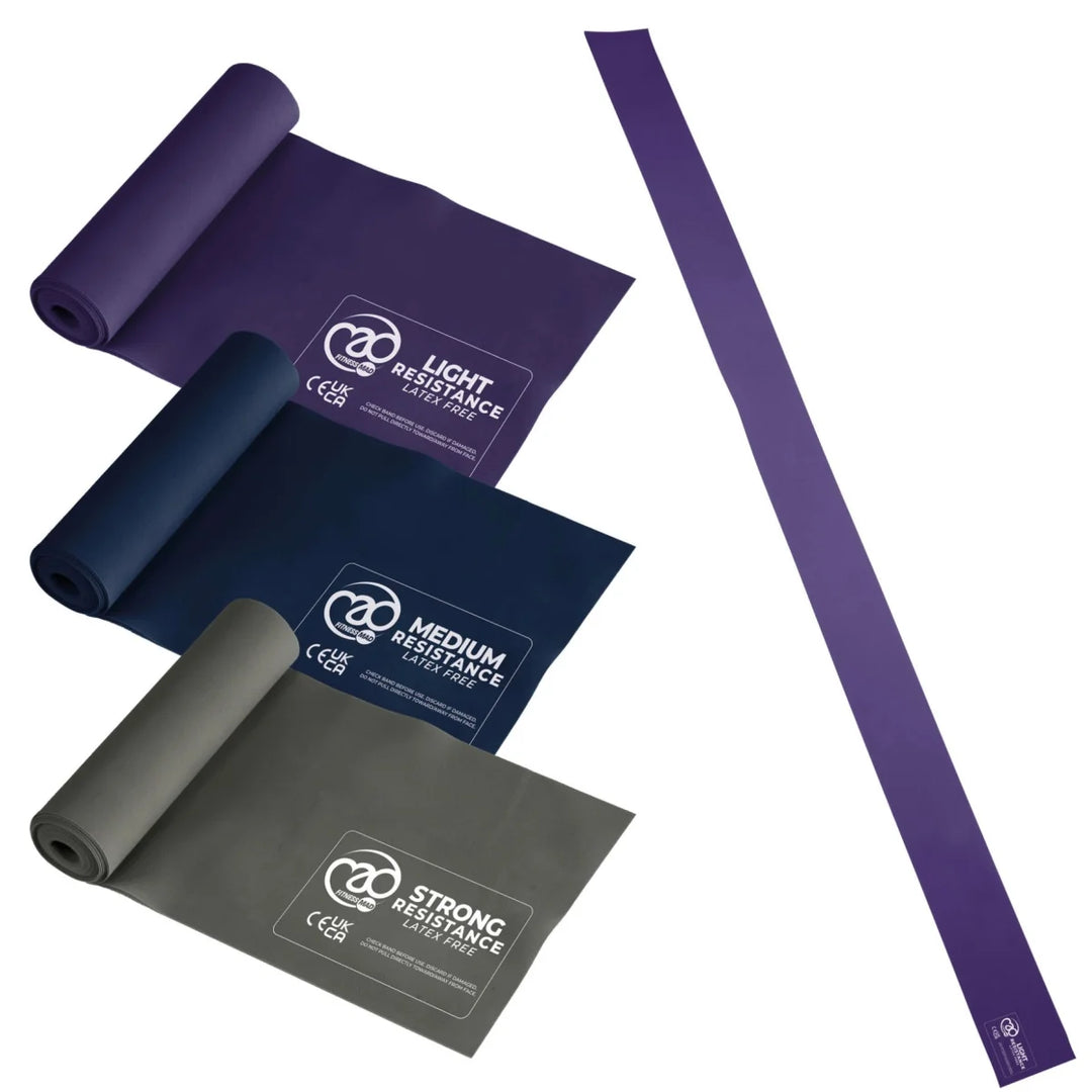 Fitness-Mad Latex Free Resistance Band - Set of 3