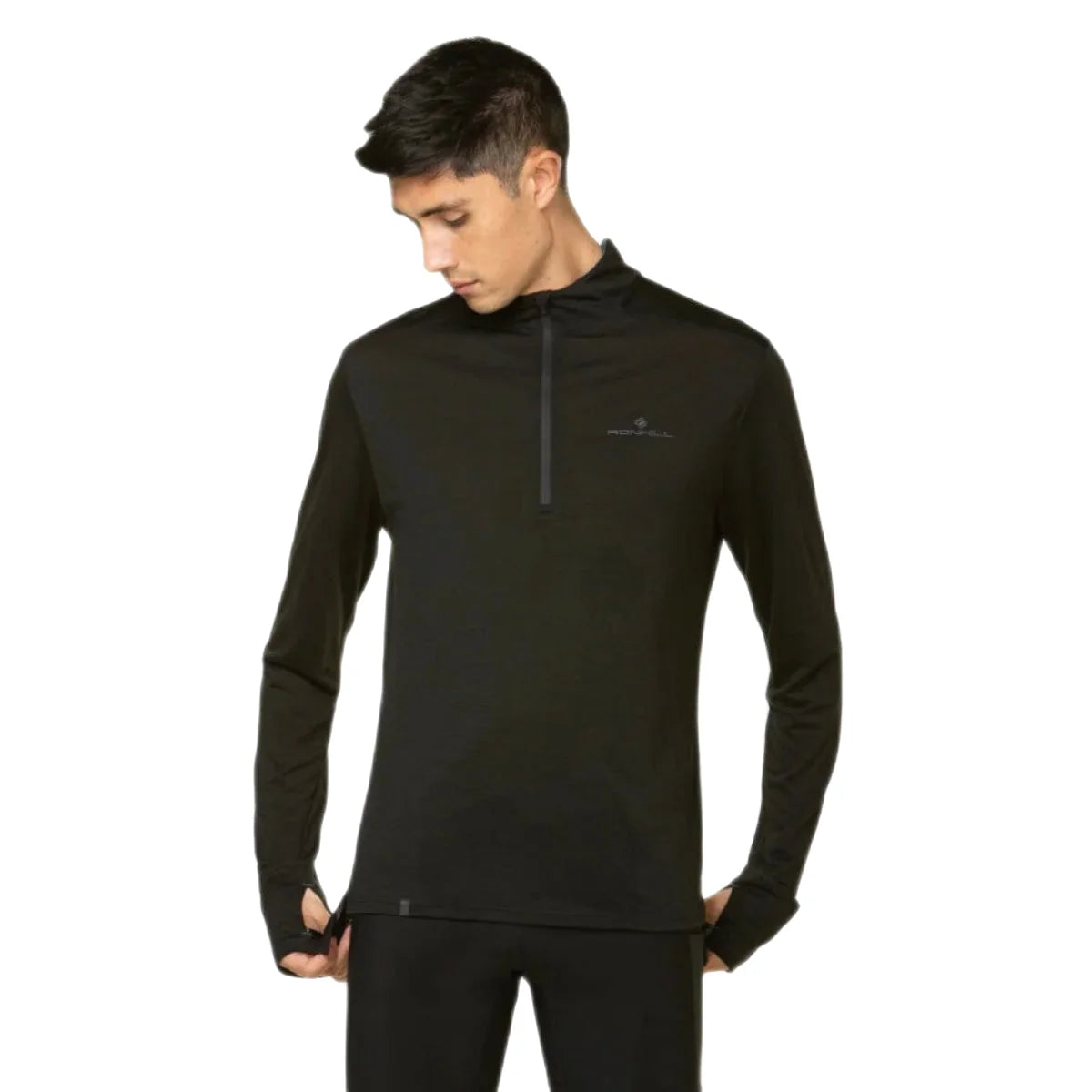 Men's Ronhill Tech Merino 1/2 Zip Long Sleeve