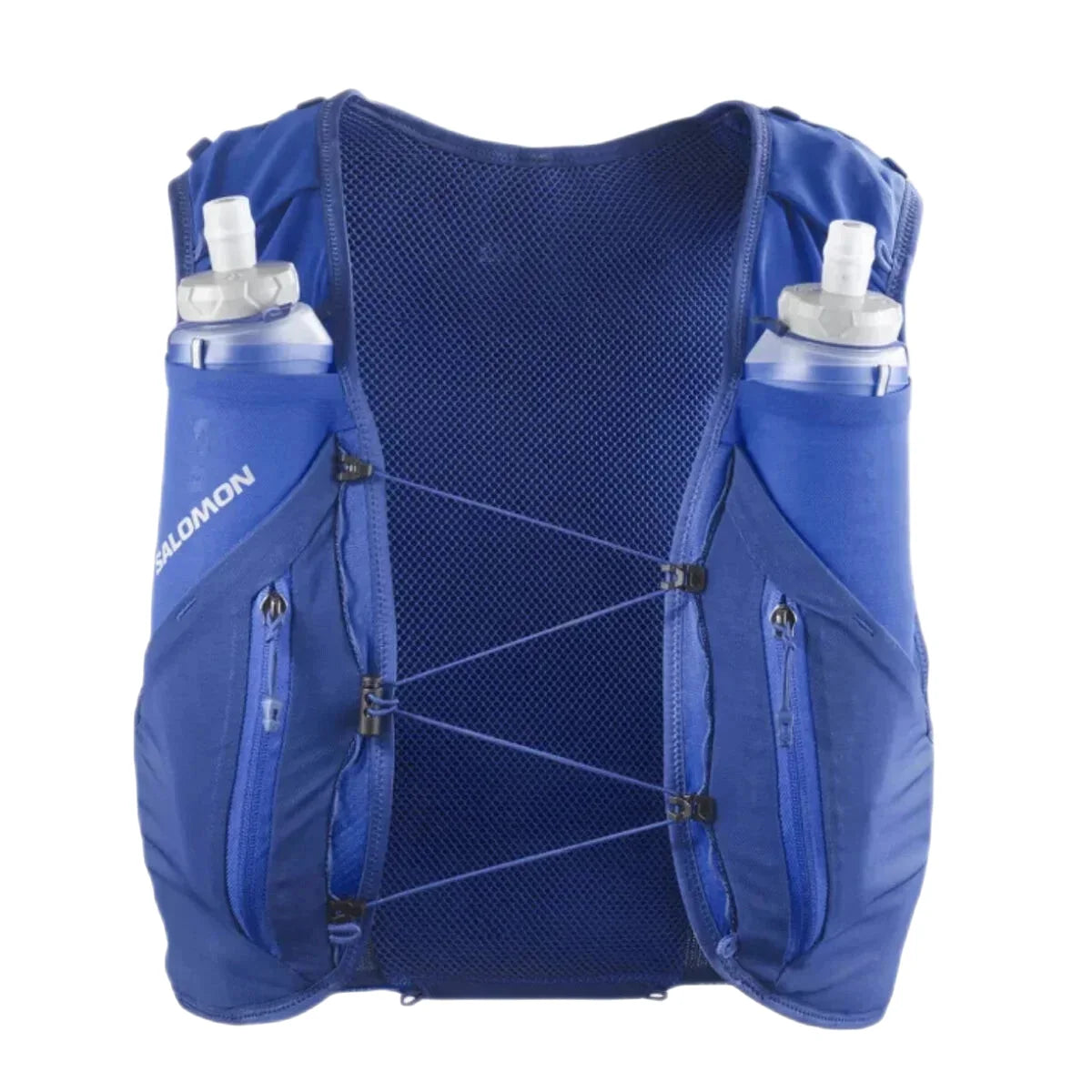 Unisex Salomon Adv Skin 12L Hydration Vest with 2x500ML Soft Flasks