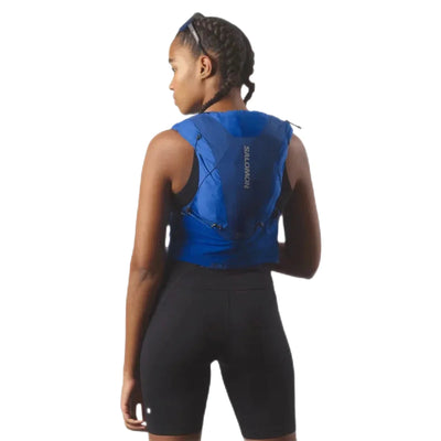 Unisex Salomon Adv Skin 12L Hydration Vest with 2x500ML Soft Flasks