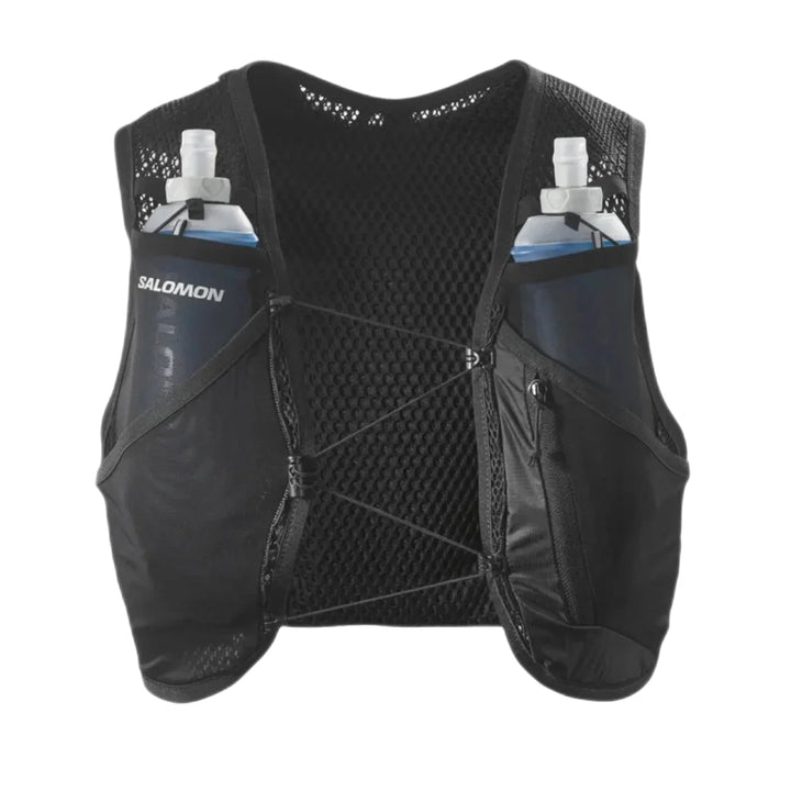 Unisex Salomon Active Skin 4L Hydration Vest with 2x500ML Flasks