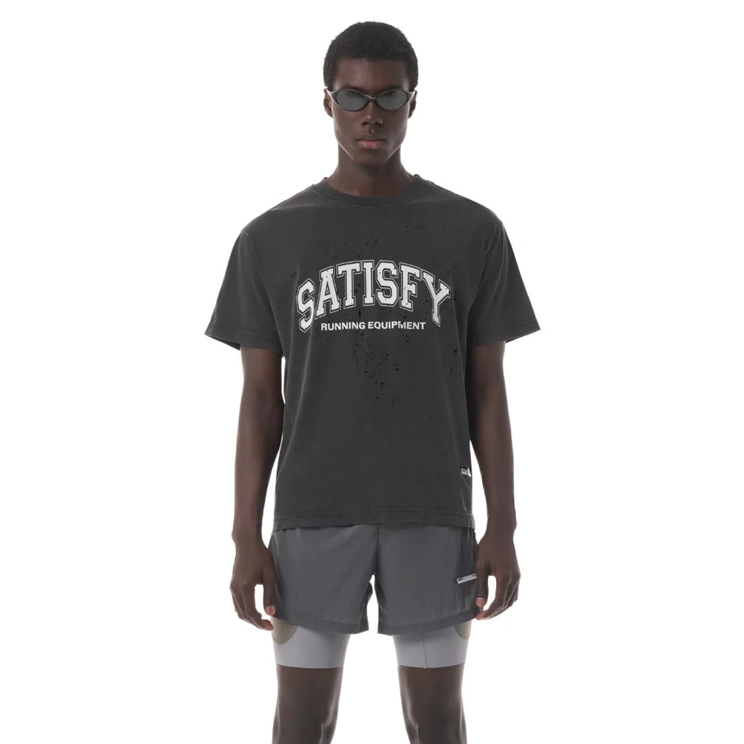 Men's Satisfy MothTech T-Shirt Varsity Letters