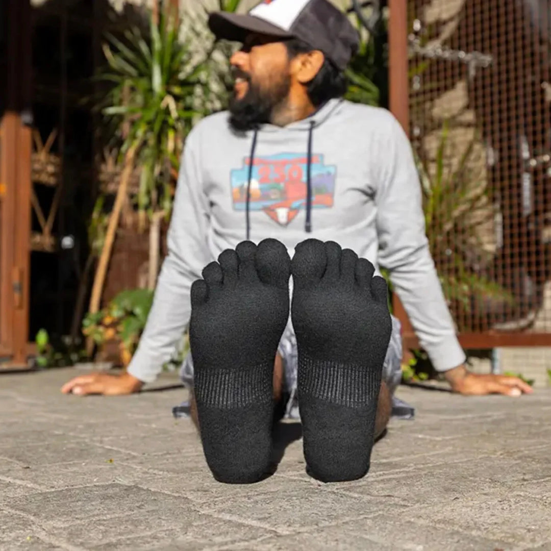 Unisex Injinji Run Lightweight No-Show Toe Socks