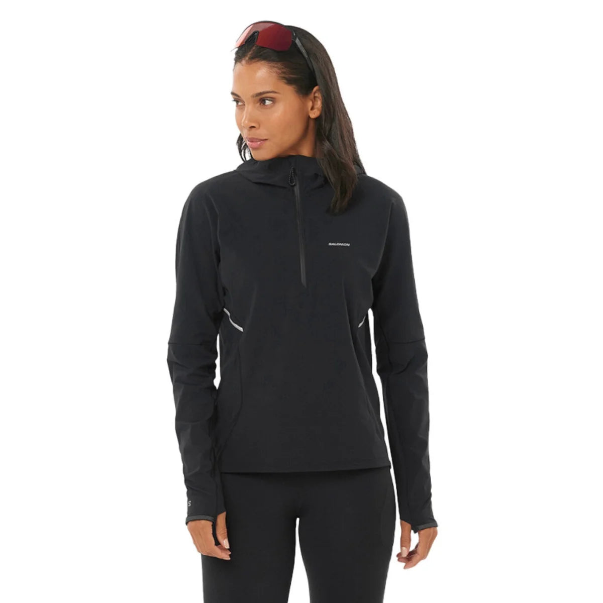 Women's Salomon Sense Aero Hybrid Half Zip Hoodie