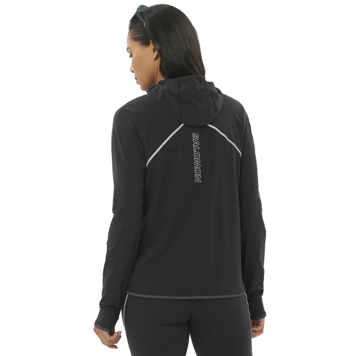 Women's Salomon Sense Aero Hybrid Half Zip Hoodie