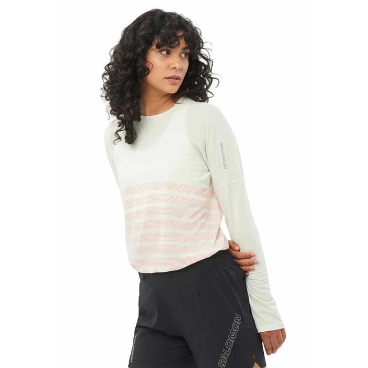 Women's Salomon Sense Aero Long-Sleeve GFX Tee