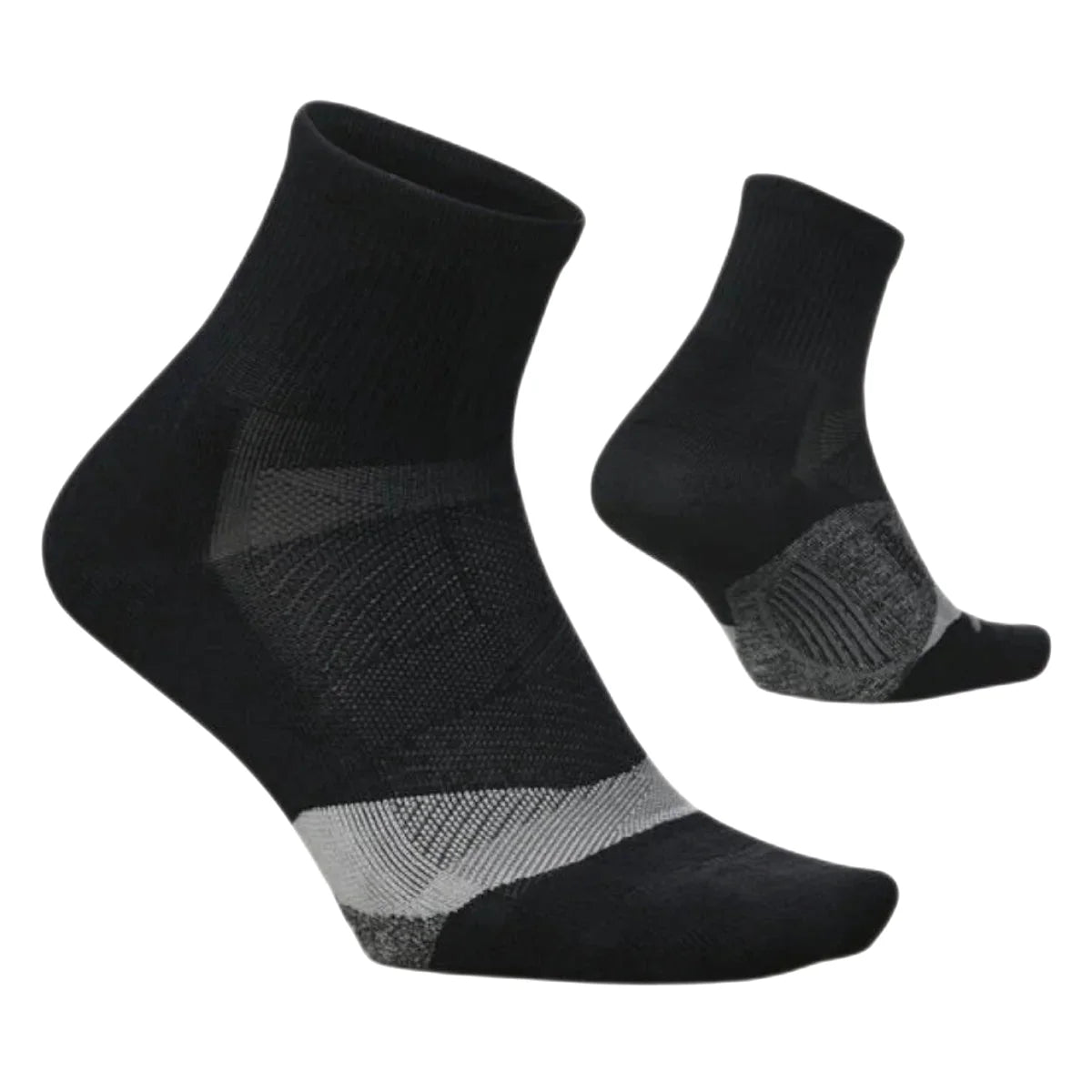 Unisex Feetures Elite Light Cushion Quarter Socks