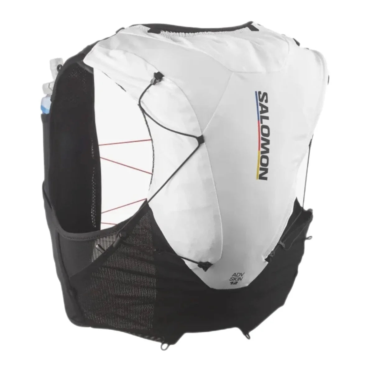 Unisex Salomon Adv Skin 12L Hydration Vest with 2x500ML Soft Flasks