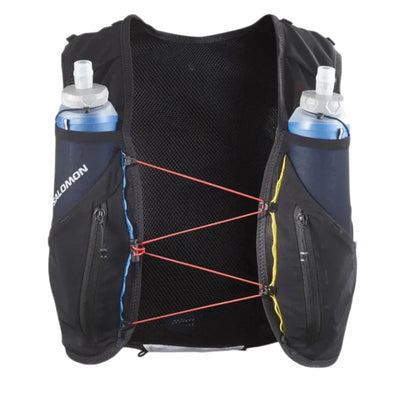 Unisex Salomon Adv Skin 12L Hydration Vest with 2x500ML Soft Flasks