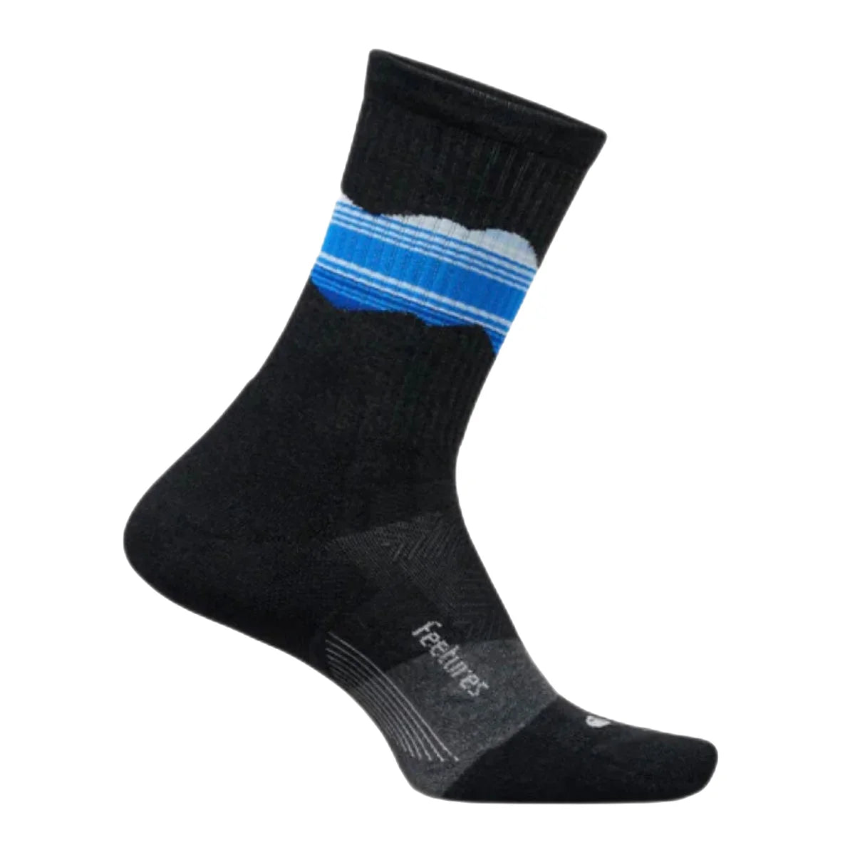 Unisex Feetures Trail Max Cushion Mini Crew Socks